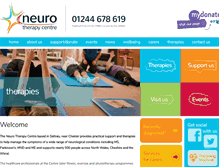 Tablet Screenshot of neurotherapycentre.org